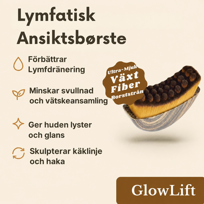 GlowLift™ – Lymfatisk Ansiktsborste för Fastare Konturer